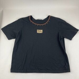 Stonebridge Tshirt Womens Black Tiger Short Sleeve